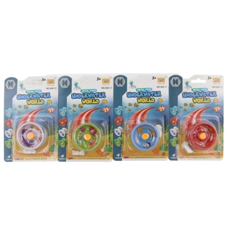 Kovové jojo s motivem mořského světa