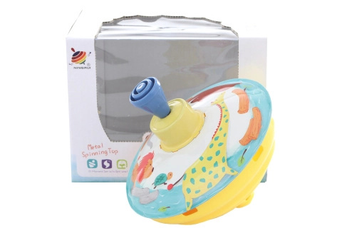 Plechová káča se zvířátky