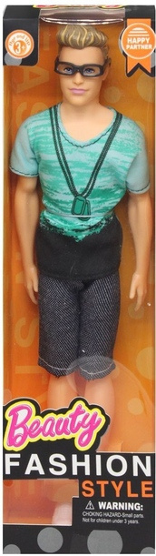 Panenka beauty fashion style kluk v letním outfitu, zelené tričko