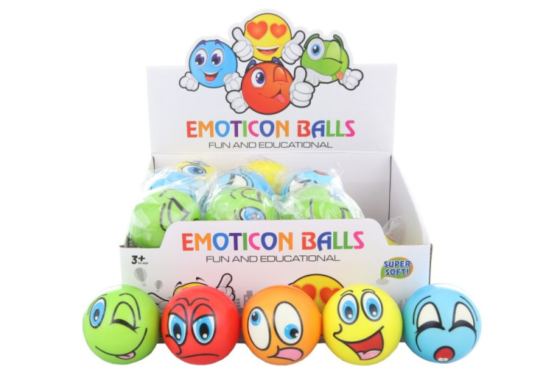 Míček s obličejem 24/bal