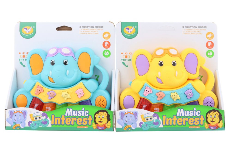 Dětské piánko ve tvaru slona