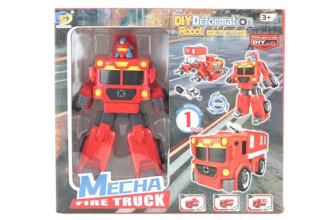 Lamps Dudlu Robot skládací červený