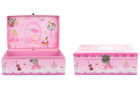 Hrací šperkovnice s baletkou