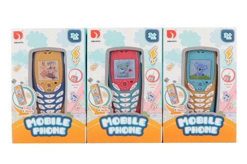 Dětský mobilní telefon na baterie