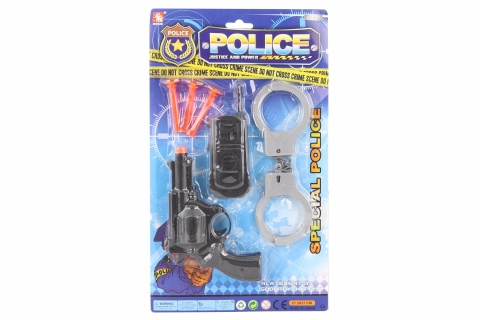 Policejní sada s pouty a doplňky pro děti