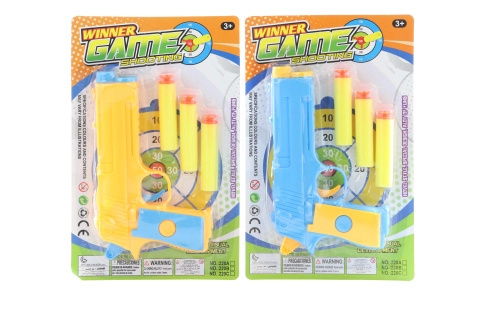 Plastová pistole s pěnovými náboji