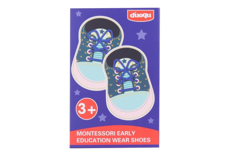 Provlékací dřevěné botičky pro děti