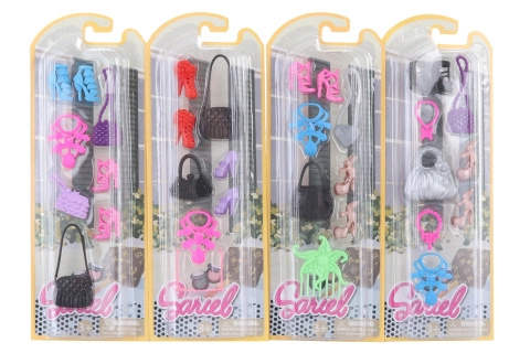 Teddies Doplňky boty pro panenky plast mix druhů