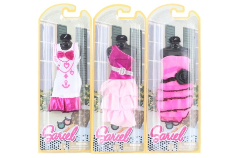 Šatičky pro panenku 13 cm