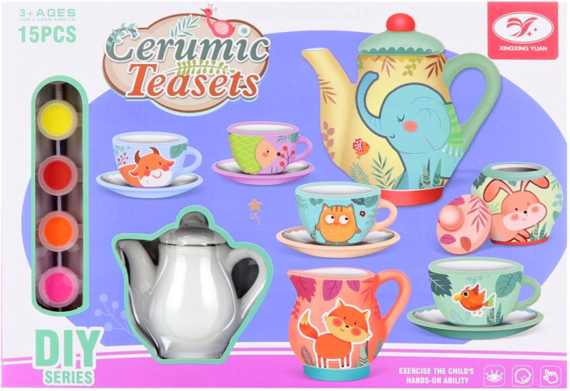 Malovací čajový set pro děti