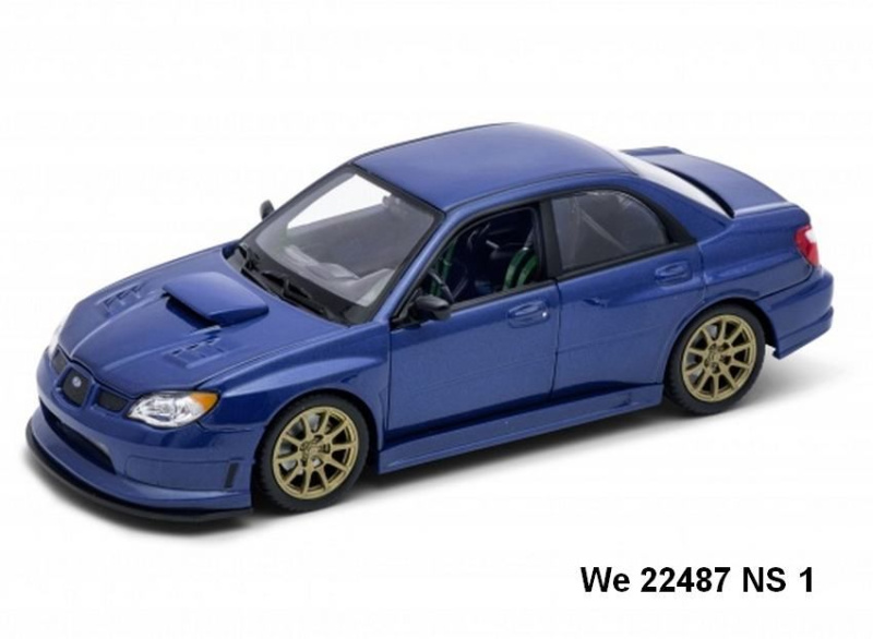 Welly Kovový model Subaru Impreza WRX STI 1:24