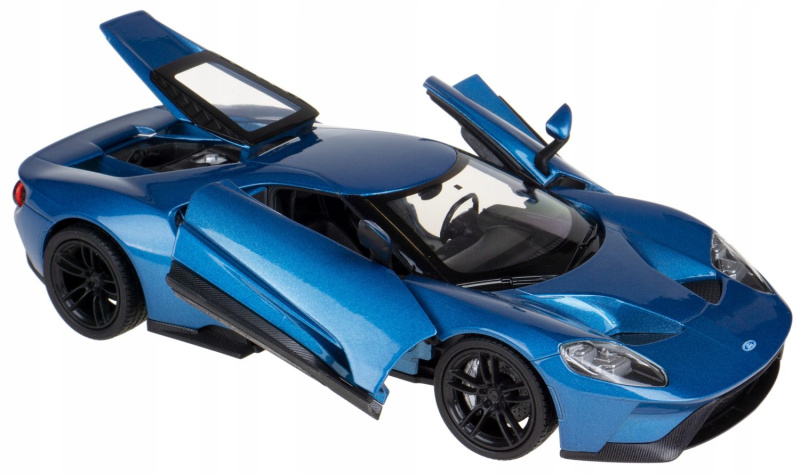 Welly Model auta Ford GT 2017 met. modrá 1:24