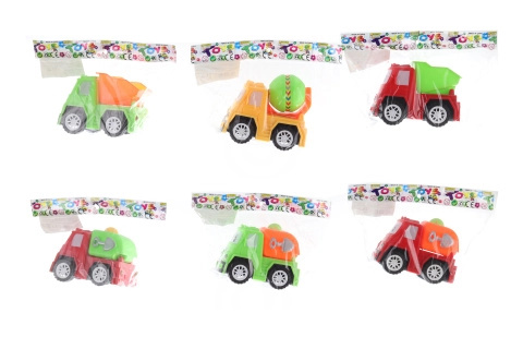 Plastové stavební auto s očima pro děti