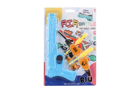 Vystřelovací pistole s letadélky