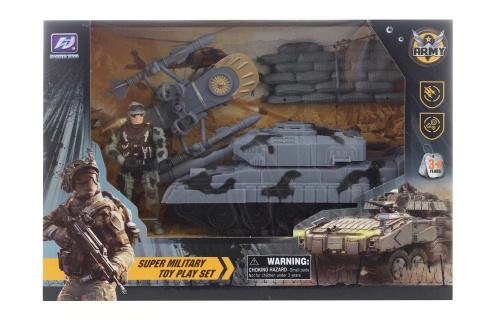 Lamps Vojenská sada s tankem na baterie