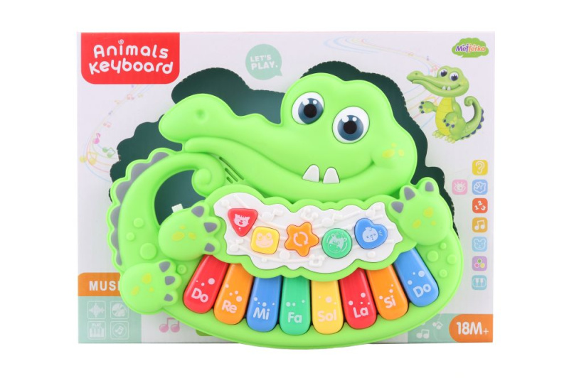 Popron Piánko krokodýl