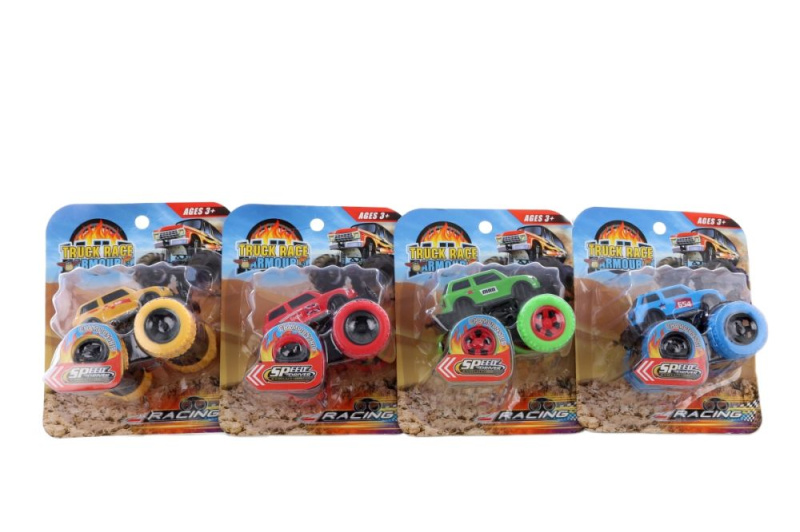 Terénní auto se setrvačníkem