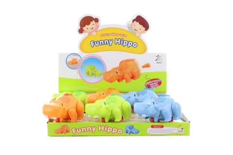 Baby hroch plastová figurka pohybující se při jízdě