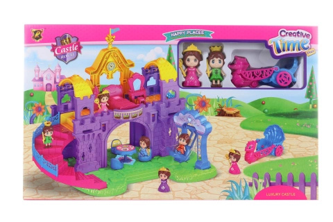 Mattel Enchantimals královský zámek herní set panenka Felicity s doplňky