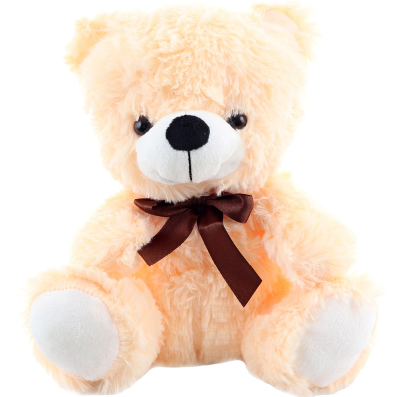 Plyšový medvídek s mašlí 25 cm