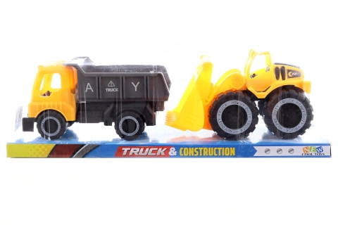Sada stavebních strojů 2 ks