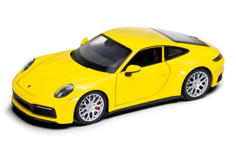 Kovový model porsche 911 carrera 4s 1:24