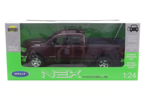 Model auta Ram 1500 kovovo-plastový 1:24