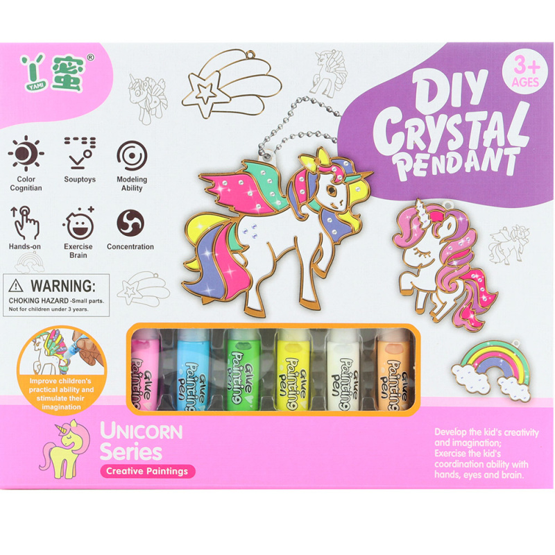 Popron.cz Výroba a malování přívěšků jednorožci