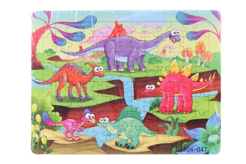 Puzzle dinosauři 104 dílků