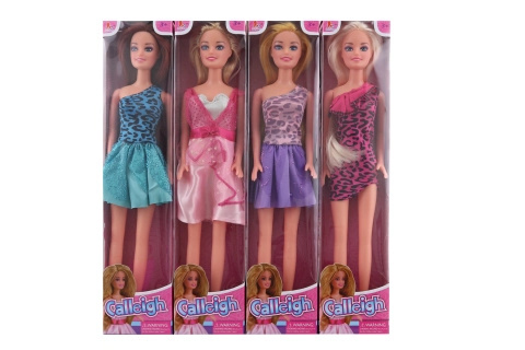 Kloubová panenka 29 cm s dlouhými vlasy