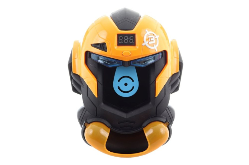 LAMPS Power Popper Gun 2v1 Pistole na míčky s terčem/maskou na baterie