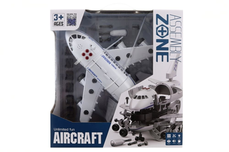 Šroubovací dětské letadlo na baterie