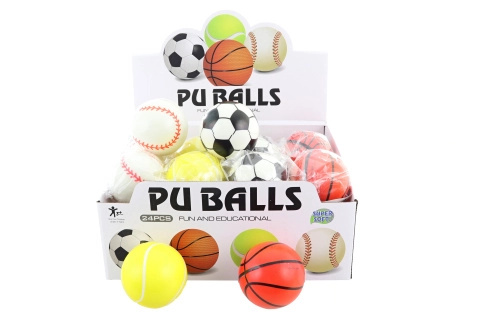 Molitanový sportovní míček 7 cm pro děti