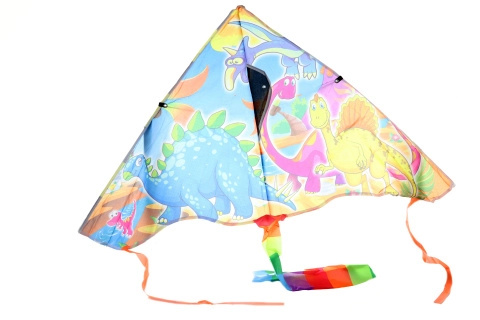 Létací drak s motivem dinosaurů
