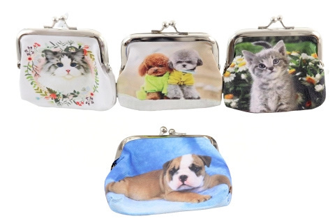 Peněženka se zvířátky z koženky