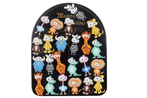 Magnety okatá zvířátka, sada 24 ks