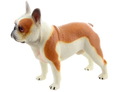 Plastová figurka francouzského buldočka