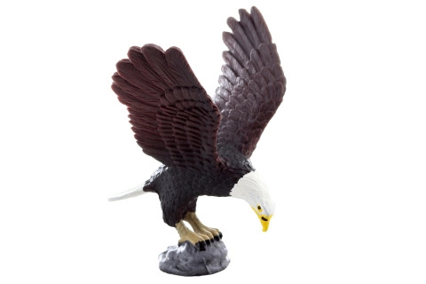 Plastová figurka orla bělohlavého 9 cm
