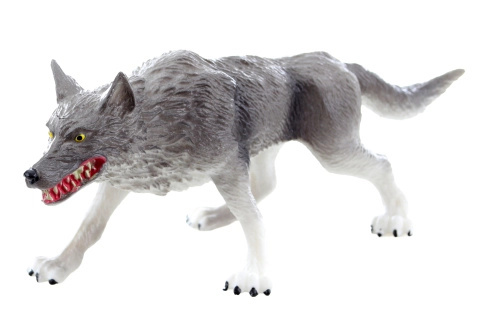 Plastová figurka vlka