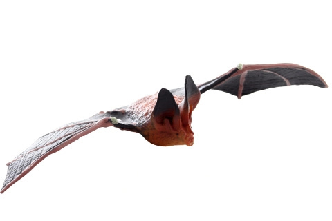 Realistická figurka netopýra z plastu 19 × 10 × 3 cm