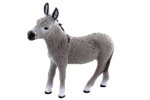 Plastová figurka osla 9 cm
