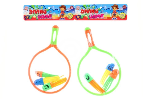 Hračka do vody – lovení chobotniček se síťkou