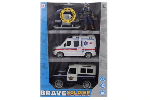 Sada policie baterie