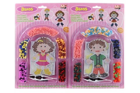 Zažehlovací korálky kluk/holka – kreativní sada