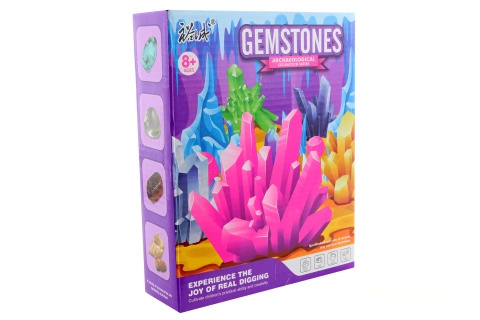 Sada na tesání drahokamů pro děti 8+
