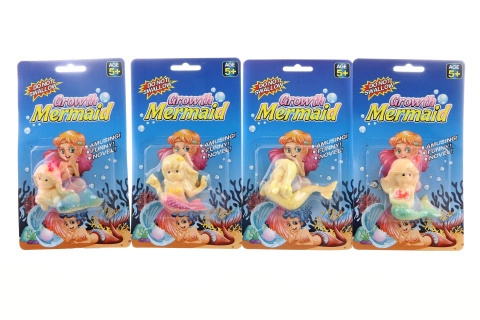 Rostoucí mořská panna svítící ve tmě