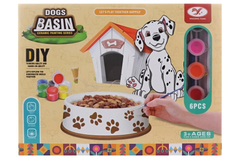 Keramická malovací miska pro psa