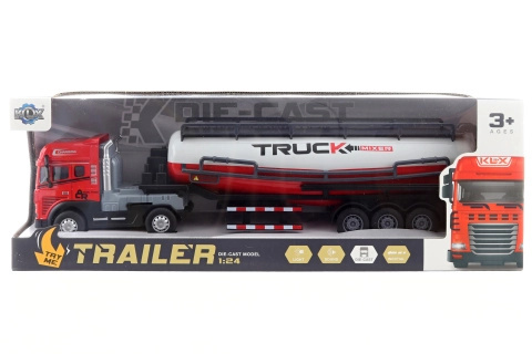 Auto cisterna na baterie kov a plast se světly a zvuky