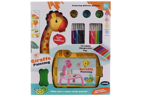 Dětský projektor žirafa na baterie