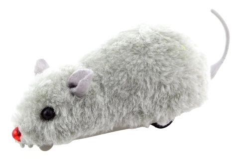 Natahovací plyšová myš pro děti